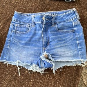 American Eagle Hi-Rise Shortie Size 2 Super Stretch